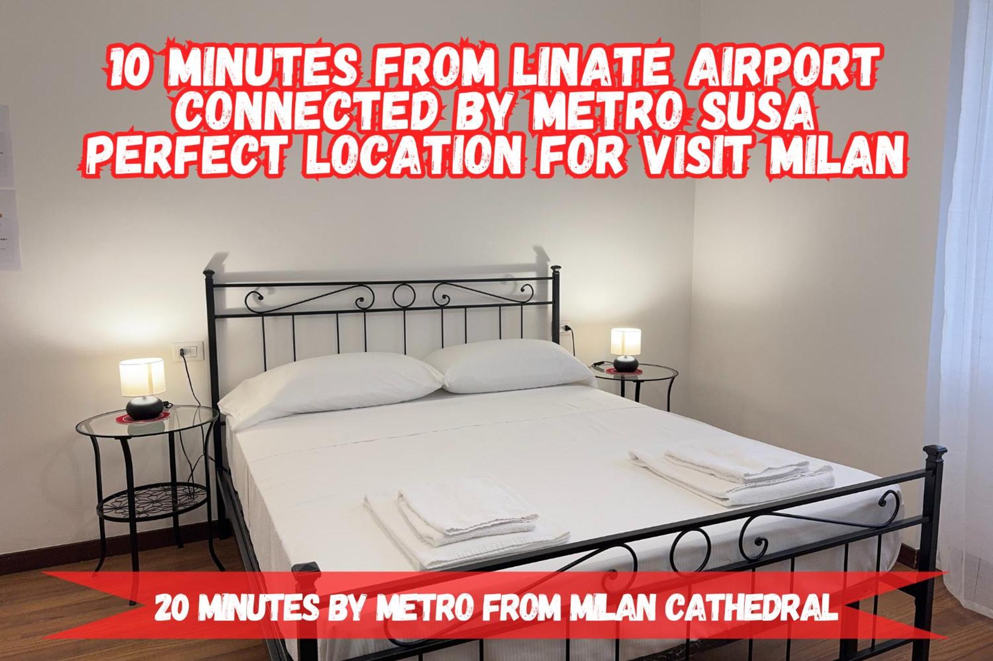 10' Linate Airport, Perfect For Visiting Apartamento